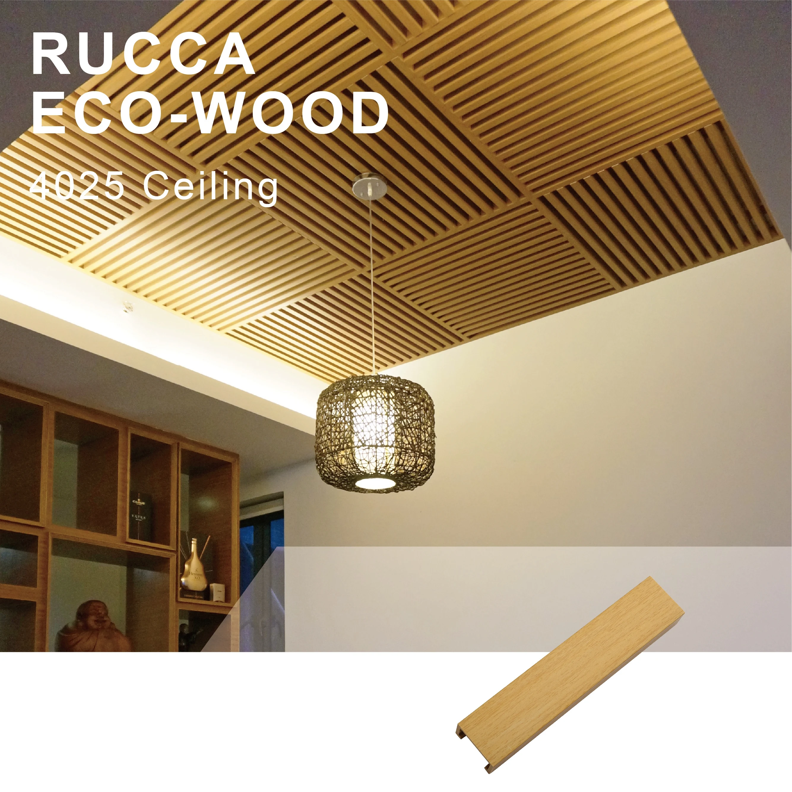 Foshan Rucca Wpc Wood Composite Pvc Ceiling Panel Interior False Ceiling Panel Design Ceiling Designs For Shops 40 25mm Buy Pvc Ceiling
