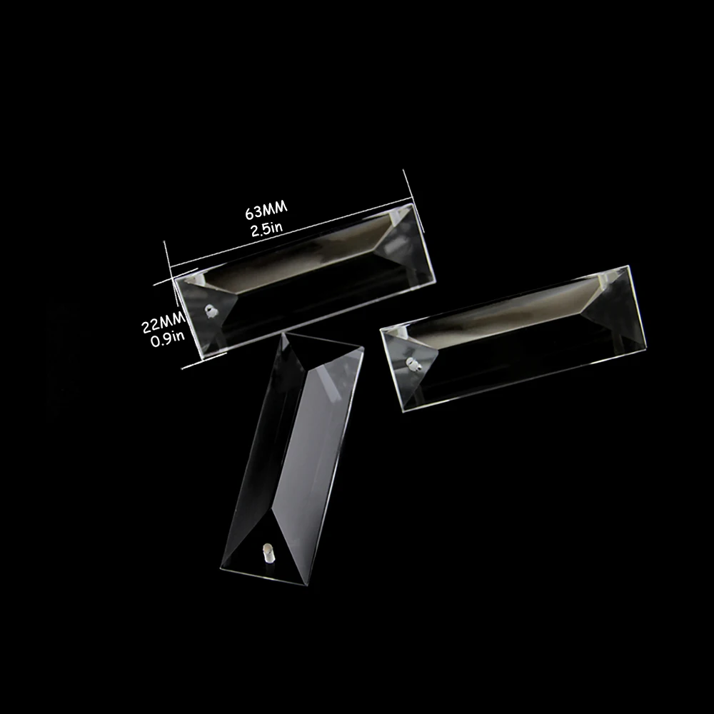 Factory Direct Sale Transparent 22 * 36mm Glass Triangle Belt Prism Lighting Home Decoration Parts
Factory Direct Sale Transparent 22 * 36mm Glass Triangle Belt Prism Lighting Home Decoration Parts