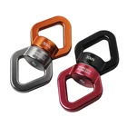 Flat triangle carabiner small stainless steel