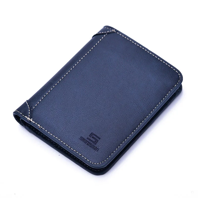 Wholesale custom new fashion PU leather purse men's short card wallets, Black and brown
Wholesale custom new fashion PU leather purse men's short card wallets, Black and brown