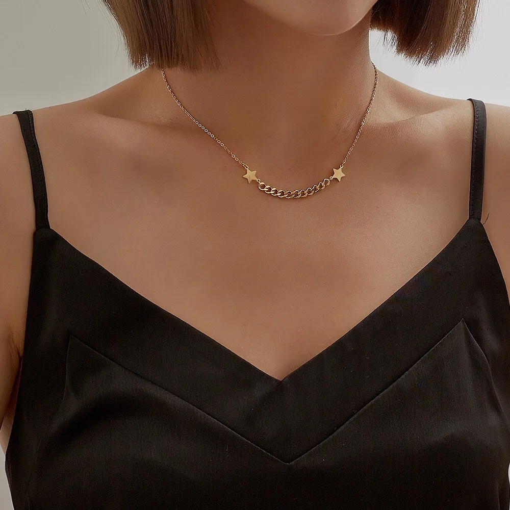 X2101 Star Shape Beautiful Gold Chain Elegant Fashion Women Girls High Quality Pendant Jewelry Necklace 2021
X2101 Star Shape Beautiful Gold Chain Elegant Fashion Women Girls High Quality Pendant Jewelry Necklace 2021