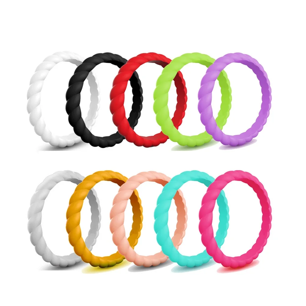 Hypoallergenic Unisex Comfortable Minimalist Stackable Beaded Silicone Wedding Ring, As picture shows
Hypoallergenic Unisex Comfortable Minimalist Stackable Beaded Silicone Wedding Ring, As picture shows