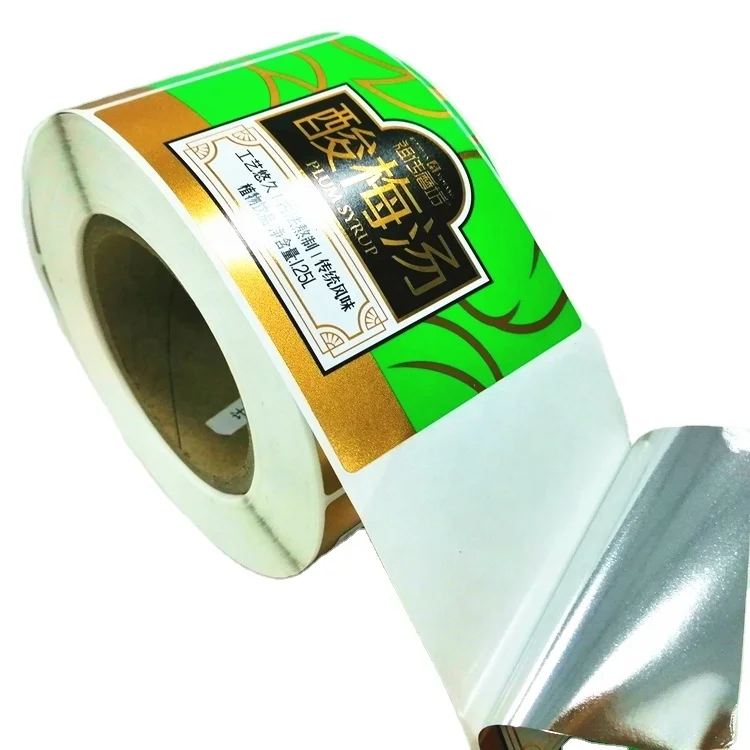 Metallic Sticker Label