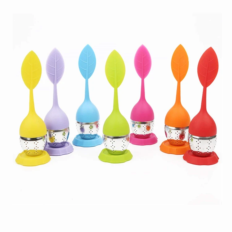 In stock Leaf Shape Tea Infuser Silicon Stainless Steel Tea Infuser Strainer With Tray, Base on stock
In stock Leaf Shape Tea Infuser Silicon Stainless Steel Tea Infuser Strainer With Tray, Base on stock