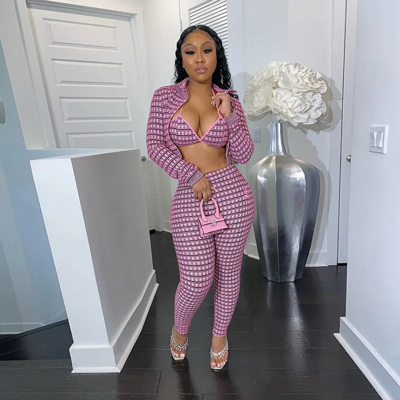 3 pcs skinny clothing sexy club streetwear women long sleeve crop top and pants bodycon set wholesale 3 piece girl outfit
3 pcs skinny clothing sexy club streetwear women long sleeve crop top and pants bodycon set wholesale 3 piece girl outfit