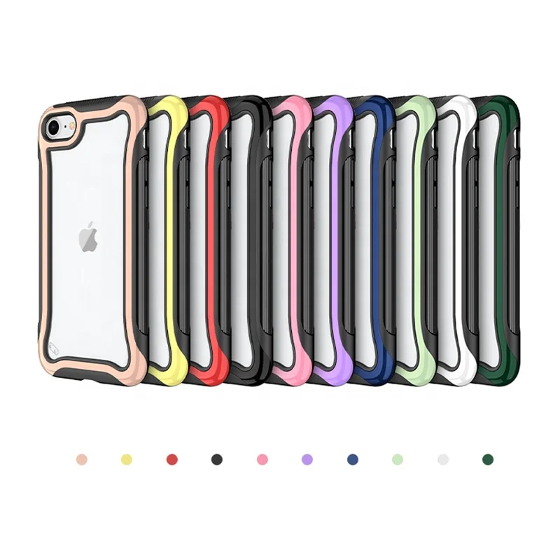 Luxury Shockproof Phone Case For iPhone 9 Colorful Back Cover For iPhone SE2020, 10 colors
Luxury Shockproof Phone Case For iPhone 9 Colorful Back Cover For iPhone SE2020, 10 colors