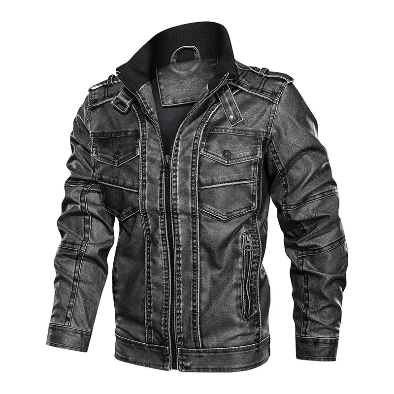 XL~7XL Winter Casual Single Breasted Brown Color Faux Fur Suede Plus Size Leather Motorbycle Jaket for Mens
XL~7XL Winter Casual Single Breasted Brown Color Faux Fur Suede Plus Size Leather Motorbycle Jaket for Mens