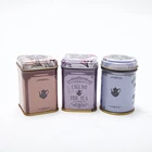 wholesale custom candy tea packaging box round tinplate storage small mini tin can