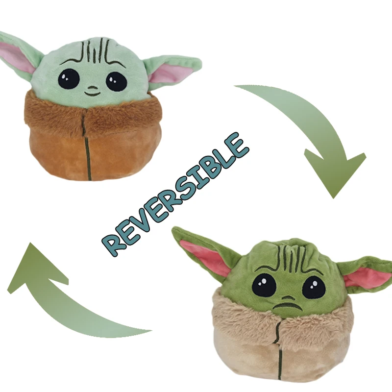 Wholesale 20cm Mini Soft Stuffed Flip Baby Yoda Toys Cute Plush Animal Reversible Baby Yoda Toy
Wholesale 20cm Mini Soft Stuffed Flip Baby Yoda Toys Cute Plush Animal Reversible Baby Yoda Toy