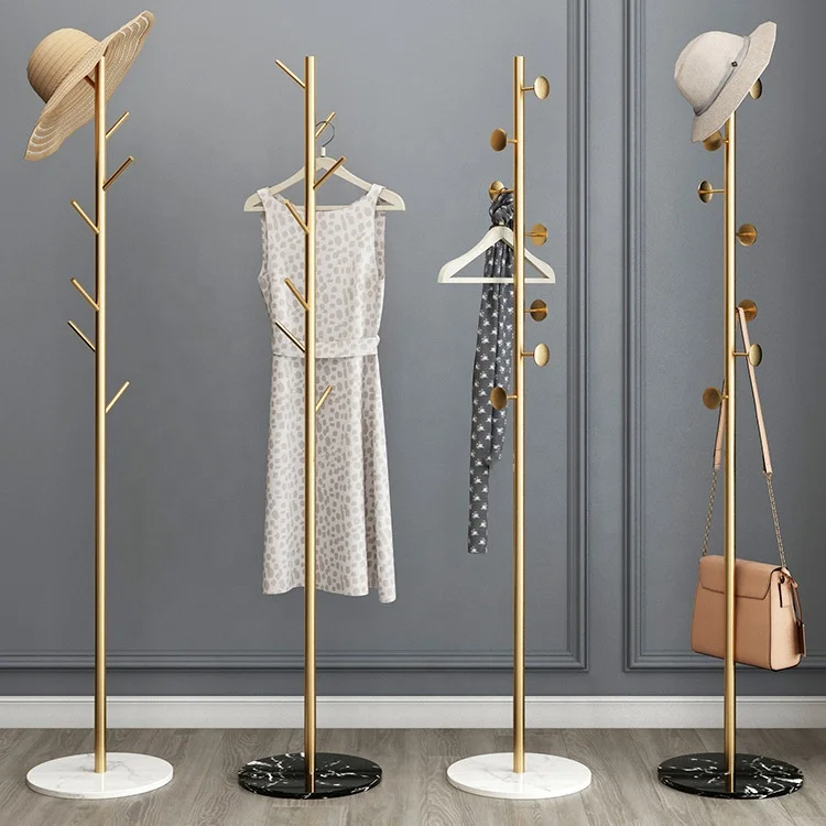 Nordic Luxury Marble Base Coat Rack Bedroom Metal Hanging Clothes Rack Gold Floor Marble Coat Hat Rack
Nordic Luxury Marble Base Coat Rack Bedroom Metal Hanging Clothes Rack Gold Floor Marble Coat Hat Rack