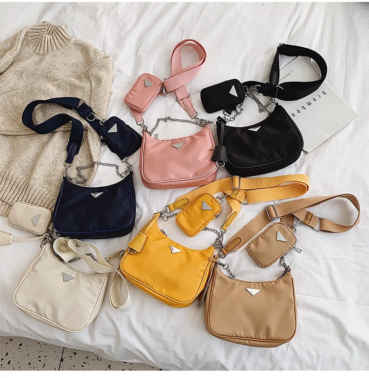 2020 Ins New Hot Sale Street Nylon Fashion Sling Bag Women Crossbody Shoulder Bag With Small Wallet
2020 Ins New Hot Sale Street Nylon Fashion Sling Bag Women Crossbody Shoulder Bag With Small Wallet