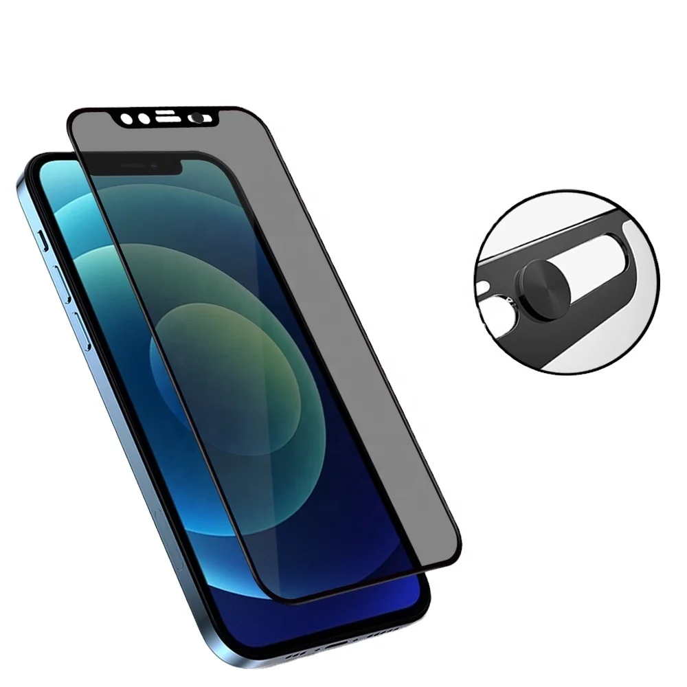 3D double privacy protection tempered glass with built-in webcam cover foriphone 12 13 pro max screen guard protection
3D double privacy protection tempered glass with built-in webcam cover foriphone 12 13 pro max screen guard protection