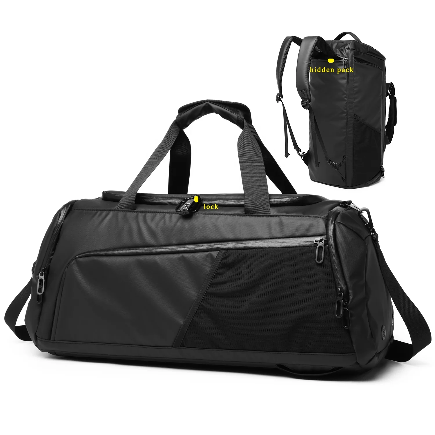 Tuguan fashionable travel bags no minimum order sport bag with shoe space, Grey, black, green and customized logo
Tuguan fashionable travel bags no minimum order sport bag with shoe space, Grey, black, green and customized logo