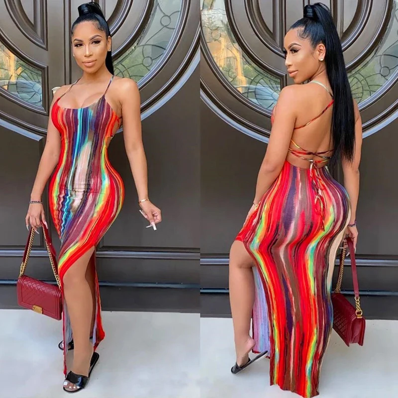Bodycon Tie Dye Tube Dresses Sun Dress 2021 Colorful Women Long Print Sleeveless Summer Dress Womens Clothing, 3 colors
Bodycon Tie Dye Tube Dresses Sun Dress 2021 Colorful Women Long Print Sleeveless Summer Dress Womens Clothing, 3 colors