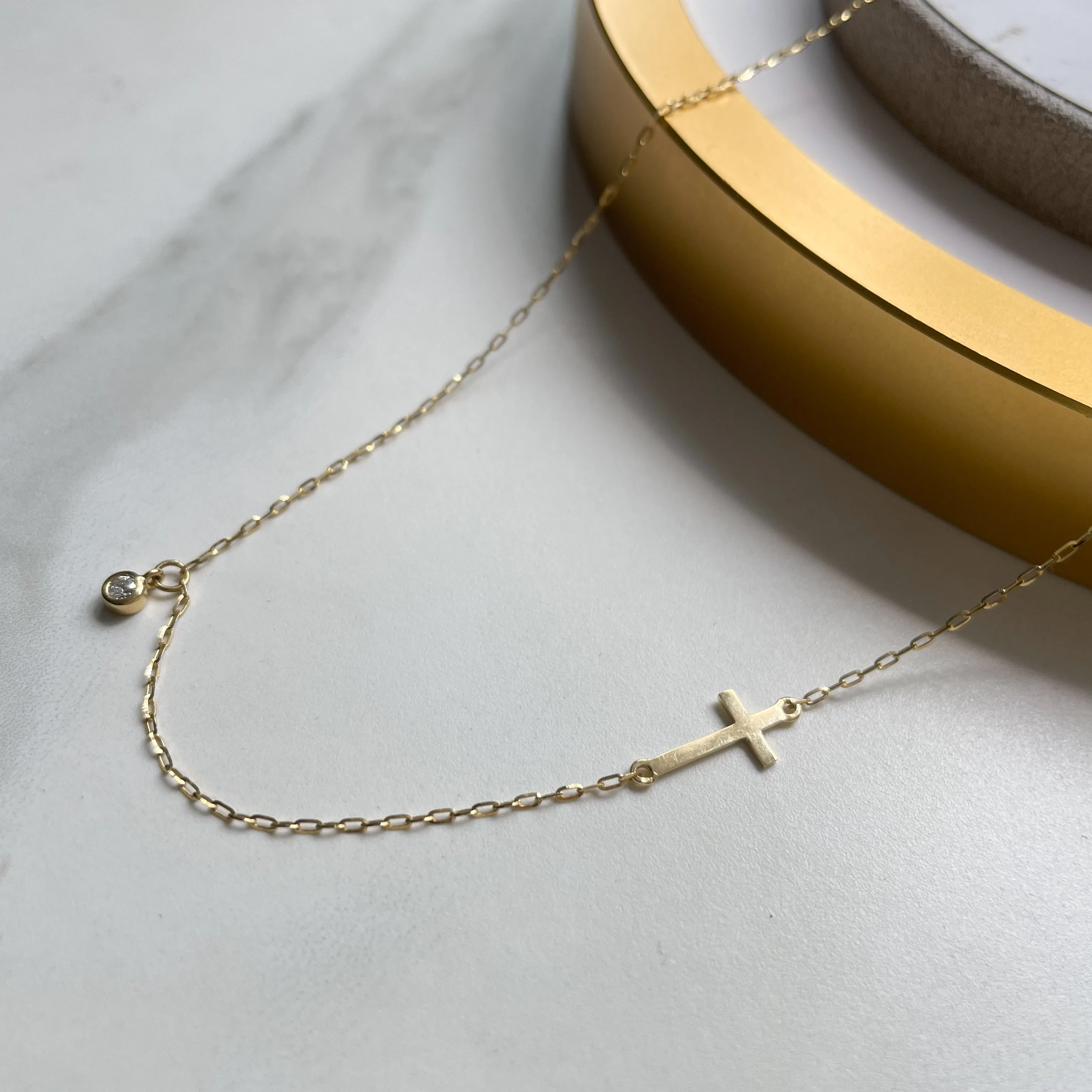 2021 Most Popular Solid 18k Gold Rolo Chain Layered Choke Real Diamond Cross Necklace with adjustable chain, White gold
2021 Most Popular Solid 18k Gold Rolo Chain Layered Choke Real Diamond Cross Necklace with adjustable chain, White gold