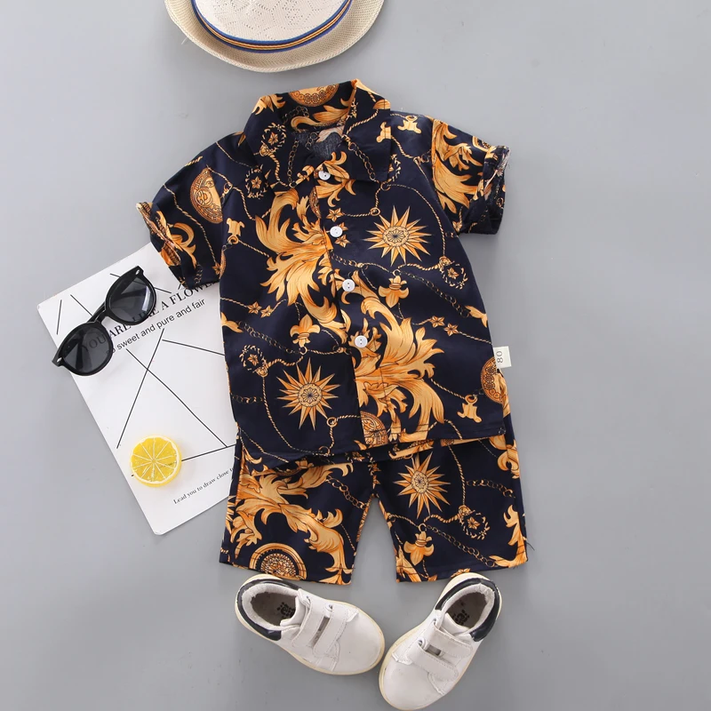 Boys 1 -4 years old dinosaur pattern short-sleeved shirt suit casual boys clothes toddler boys clothing
Boys 1 -4 years old dinosaur pattern short-sleeved shirt suit casual boys clothes toddler boys clothing