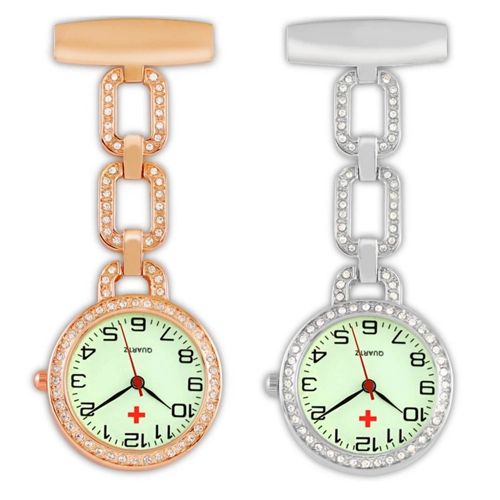 High-quality Physician Nursing Watch Diamond Chest PocketWatch Pocket Watch Medical Exam Watch, Gold silver
High-quality Physician Nursing Watch Diamond Chest PocketWatch Pocket Watch Medical Exam Watch, Gold silver