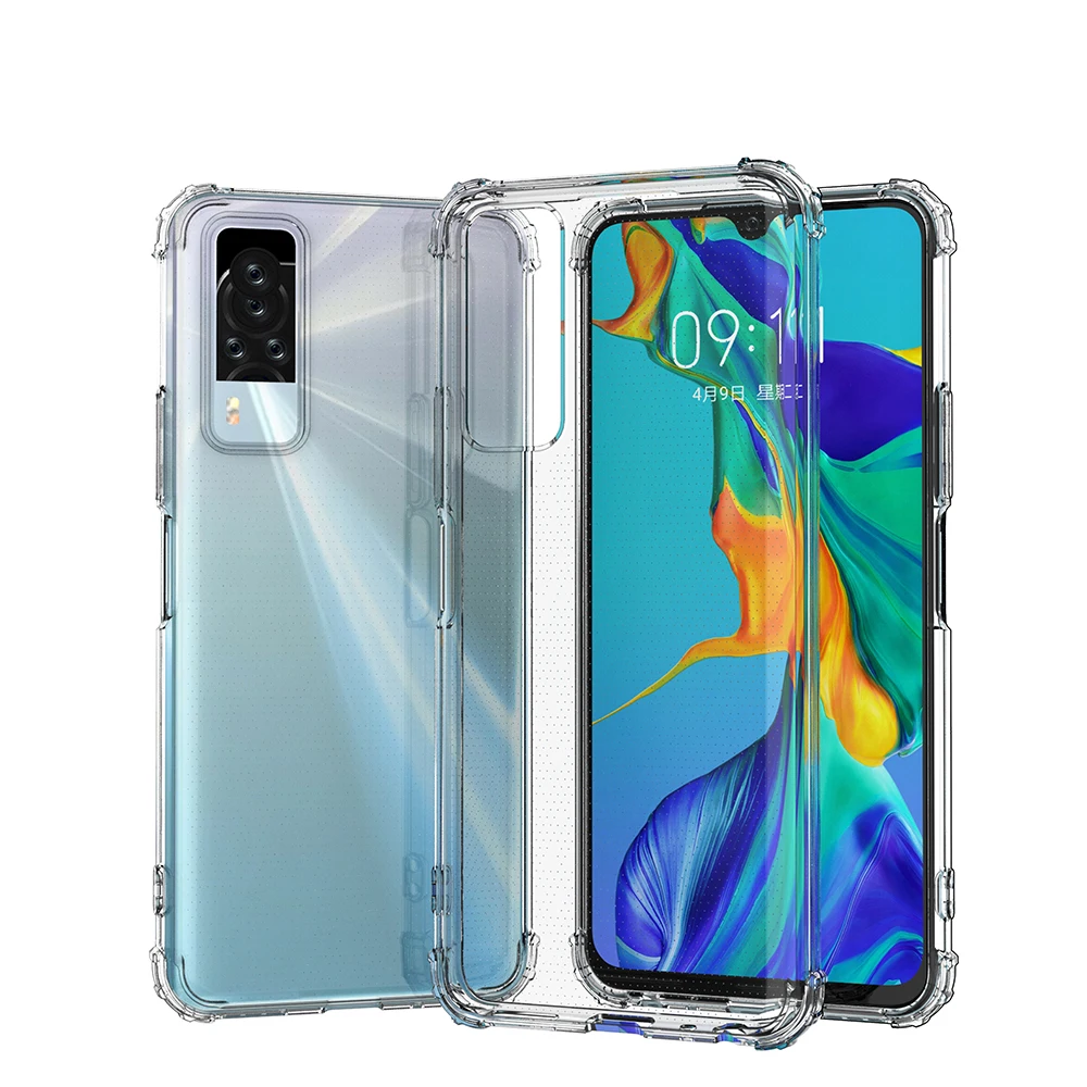 Air Cushion Military Grade Ptotectve Shockproof Mobile Phone Case Back Covers for Vivo Y51 2020
Air Cushion Military Grade Ptotectve Shockproof Mobile Phone Case Back Covers for Vivo Y51 2020