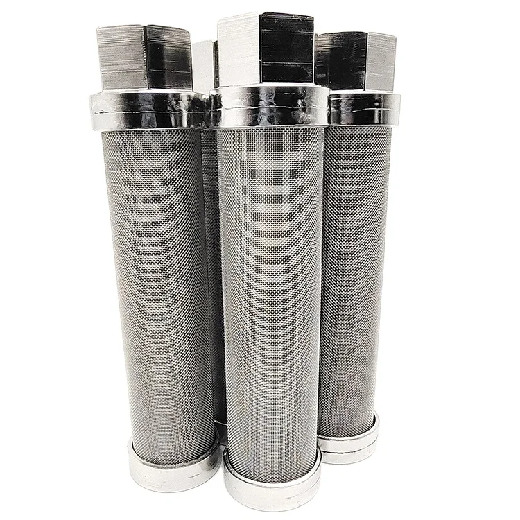 

Washable SS 316L sintered cartridge filter 20 inch 10micron water filter pleated cartridge sintered filter element