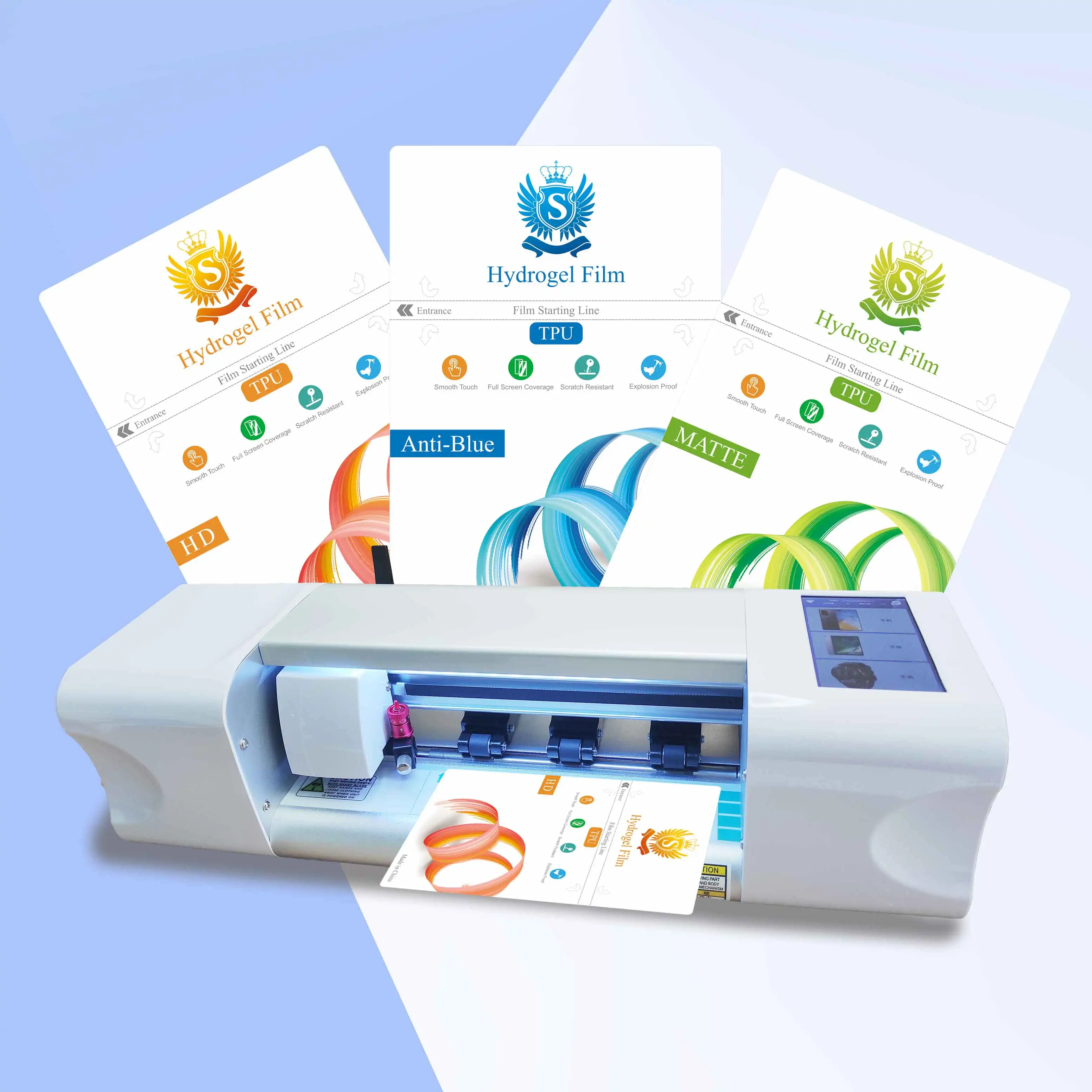 plotter machine screen guard Cutting Machine TPU hydrogel screen protector film cutting machine from china factory Outlet
plotter machine screen guard Cutting Machine TPU hydrogel screen protector film cutting machine from china factory Outlet