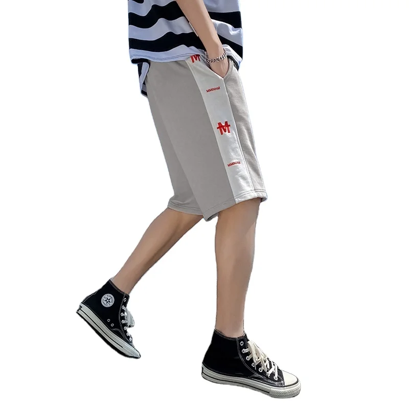 Custom Logo Men Loose Short Pants Colourful Drawstring Elastic Waist Embroidery Mens Sweat Shorts Pants Cotton, 3 colors 
Custom Logo Men Loose Short Pants Colourful Drawstring Elastic Waist Embroidery Mens Sweat Shorts Pants Cotton, 3 colors