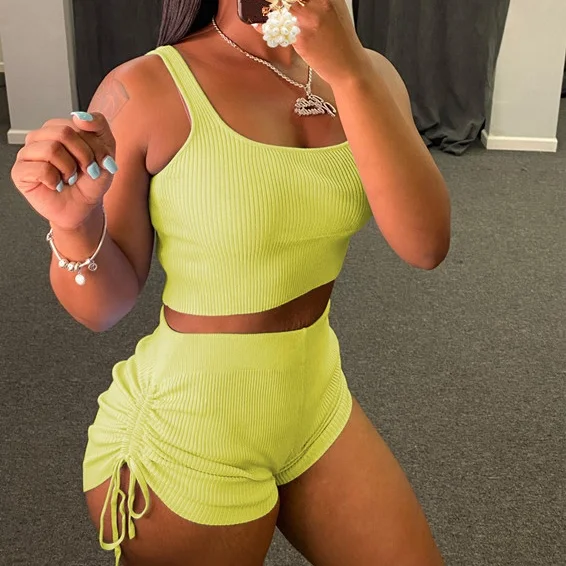 A0279 Crop Top Shorts Sets Tracksuits Sweat Suits Active Wear Summer Outfits for Women 2021 Lounge 2 Piece Sets
A0279 Crop Top Shorts Sets Tracksuits Sweat Suits Active Wear Summer Outfits for Women 2021 Lounge 2 Piece Sets