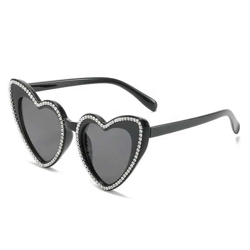 2022 Popular Fashion Rhinestone Decoration Heart Shape Fashion Luxury Love Sunglasses, Pantone color
2022 Popular Fashion Rhinestone Decoration Heart Shape Fashion Luxury Love Sunglasses, Pantone color