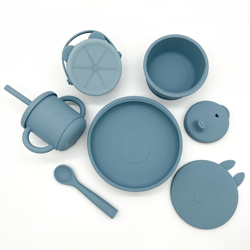 Silicone plate set BPA free feeding baby plate set baby safe silicone suction plate silicone baby feeding set pro, Optional
Silicone plate set BPA free feeding baby plate set baby safe silicone suction plate silicone baby feeding set pro, Optional