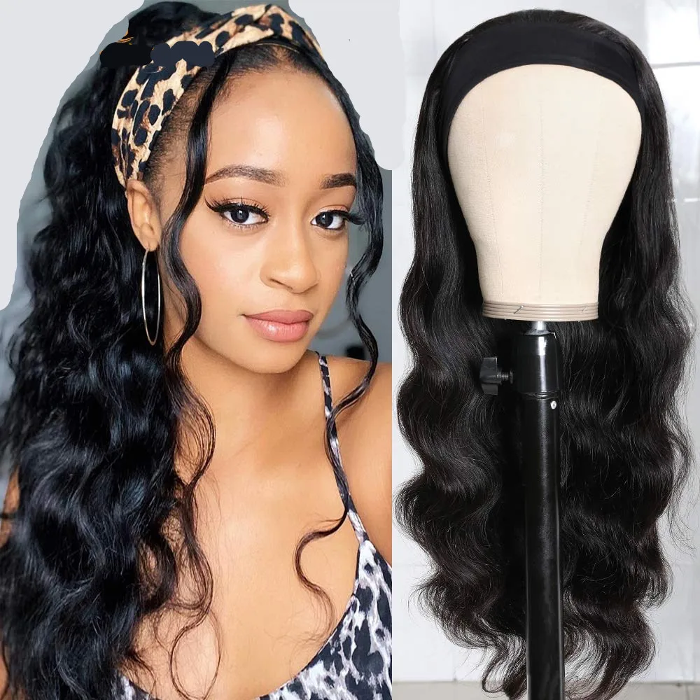 Fashion Women's Headband Wig Long Body Wave Wigs Chemical Fiber Headgear Headband Wig, Pics
Fashion Women's Headband Wig Long Body Wave Wigs Chemical Fiber Headgear Headband Wig, Pics