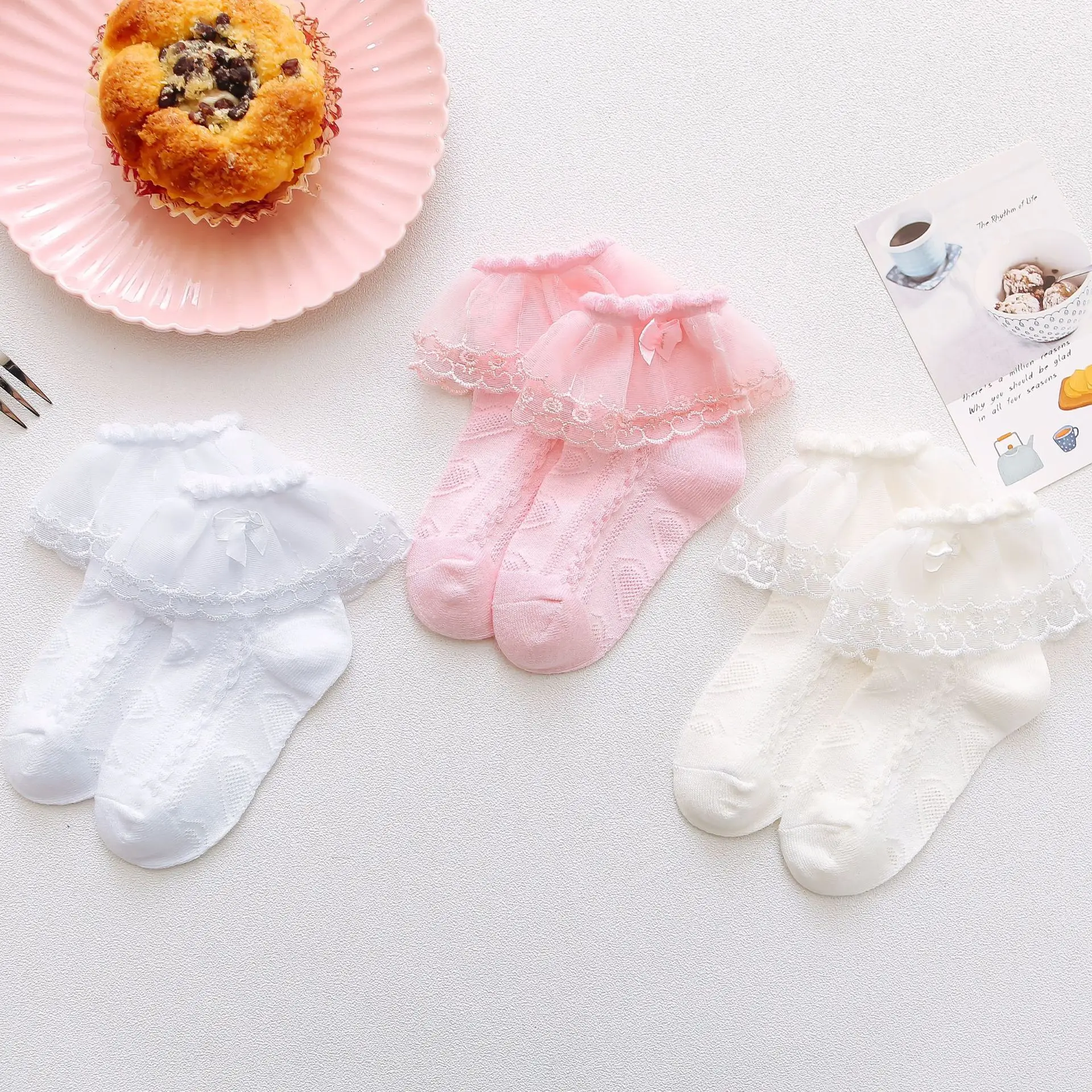 Spring Summer Baby Girls Princess Lace Mesh Socks Heart pattern Double Lace pretty girls dress Socks Breathable Children Girls
Spring Summer Baby Girls Princess Lace Mesh Socks Heart pattern Double Lace pretty girls dress Socks Breathable Children Girls
