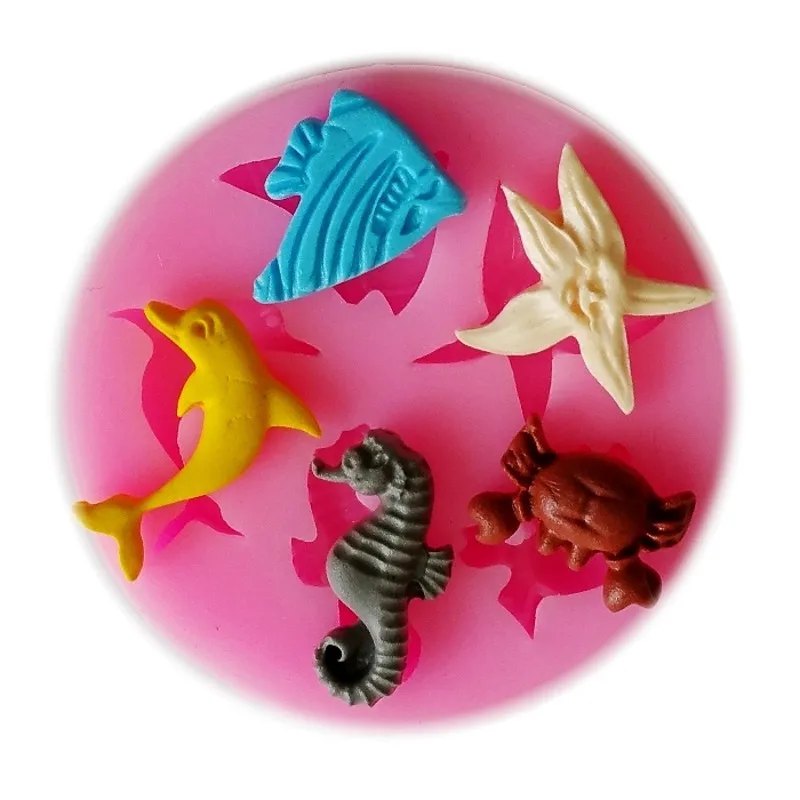 marine animal silicone mold chocolate making tools cake pop 2021 new arrivals baking supplies for kids, As picture
marine animal silicone mold chocolate making tools cake pop 2021 new arrivals baking supplies for kids, As picture