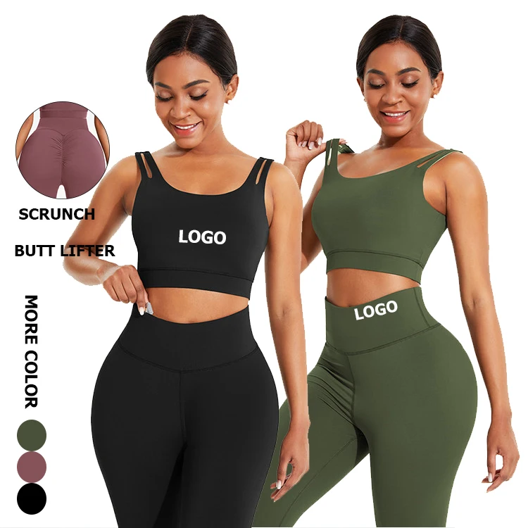 WAISTDEAR Private Label Two Piece Fitness Gym Wear Set Bra And Leggings Sets Women Seamless Workout Set
WAISTDEAR Private Label Two Piece Fitness Gym Wear Set Bra And Leggings Sets Women Seamless Workout Set