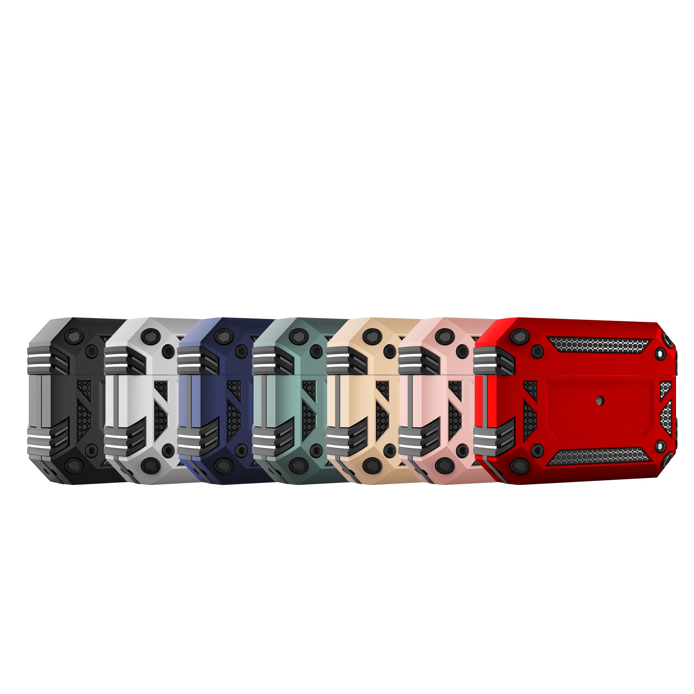 2021 Amazon Custom Logo Armor Suitcase TPU PC Shockproof Earphone Cover Case For Apple Airpod Pro case with Hook, 7 colors
2021 Amazon Custom Logo Armor Suitcase TPU PC Shockproof Earphone Cover Case For Apple Airpod Pro case with Hook, 7 colors