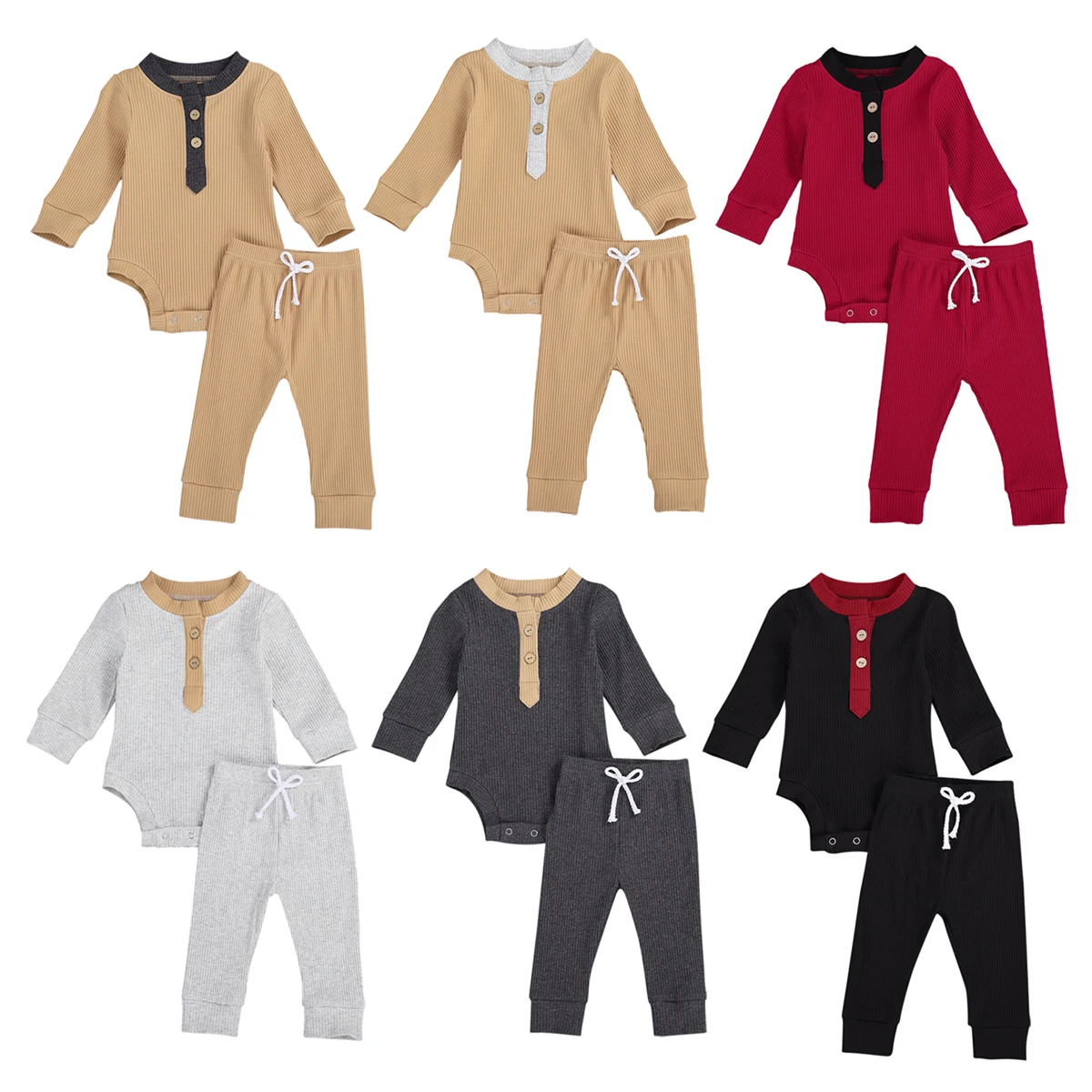 Autumn Clothing Set Long Sleeve O-Neck Soft Romper Top Pants Suit For Infant Baby Boy Girl
Autumn Clothing Set Long Sleeve O-Neck Soft Romper Top Pants Suit For Infant Baby Boy Girl