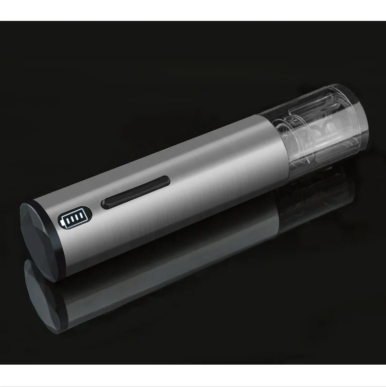 One Click Button Reusable Wine Bottle Openers Premium Stainless Steel Automatic Wine Opener for Home Kitchen Party Bar, Silver, grey or custom color.
One Click Button Reusable Wine Bottle Openers Premium Stainless Steel Automatic Wine Opener for Home Kitchen Party Bar, Silver, grey or custom color.