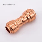 pipe fitting quick release connector for use with copper brass and stainless steel pipe