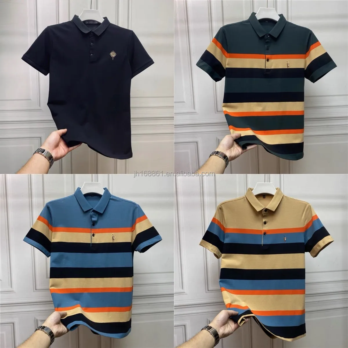 2021 New logo high quality regular golf shirt 100% cotton Polo shirt for men sublimate low price wholesale, Customized color
2021 New logo high quality regular golf shirt 100% cotton Polo shirt for men sublimate low price wholesale, Customized color