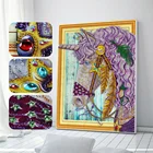 wholesale 5d specail shaped horse diamond painting for living room wall