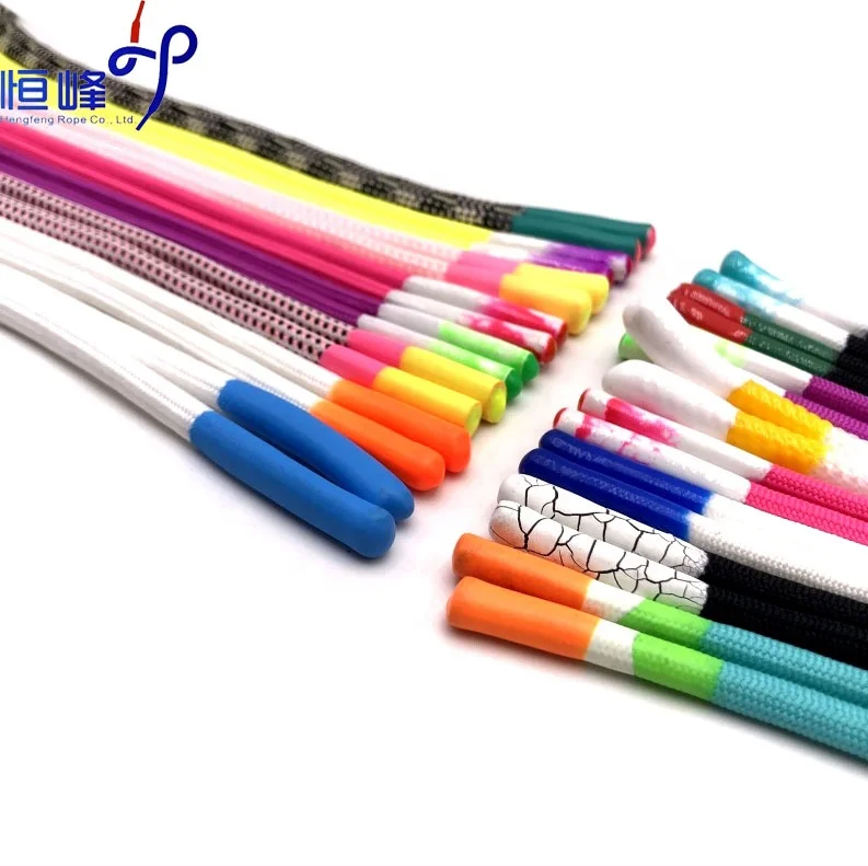 With Tips Custom Dipped Coated Dipping Top Ends Drawstring Cords Braided Silicone Drawcord, Picture color or custom color
With Tips Custom Dipped Coated Dipping Top Ends Drawstring Cords Braided Silicone Drawcord, Picture color or custom color