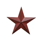 Customized size star shape iron art wall decoration items