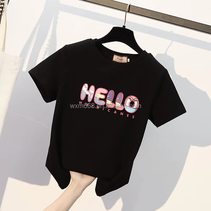 Women's Summer Knitted Short Sleeve Crop Tops Details Round Neck Print Casual Cotton T-Shirt For Women Ladies
Women's Summer Knitted Short Sleeve Crop Tops Details Round Neck Print Casual Cotton T-Shirt For Women Ladies