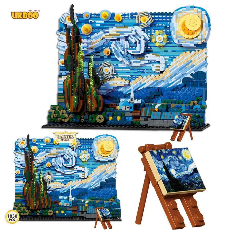 Free Shipping UKBOO830PCS Drwaing Painting Art Notte Stellata Van goghinglys Prezzo Notte Stellata Museum Collection Puzzle
Free Shipping UKBOO830PCS Drwaing Painting Art Notte Stellata Van goghinglys Prezzo Notte Stellata Museum Collection Puzzle