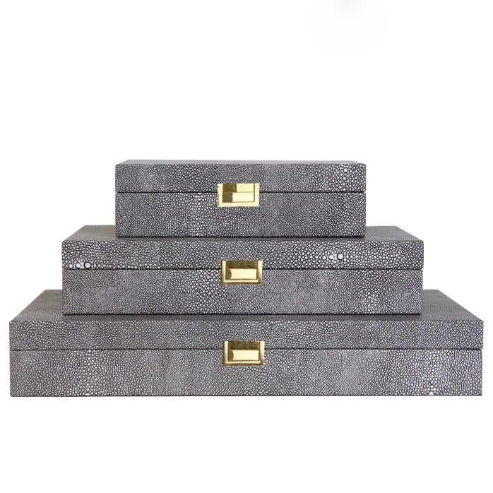 Home Decor Accessories Luxury Jewellery Boxes Organizer Leather Decorative Jewelry Storage Boxes
Home Decor Accessories Luxury Jewellery Boxes Organizer Leather Decorative Jewelry Storage Boxes
