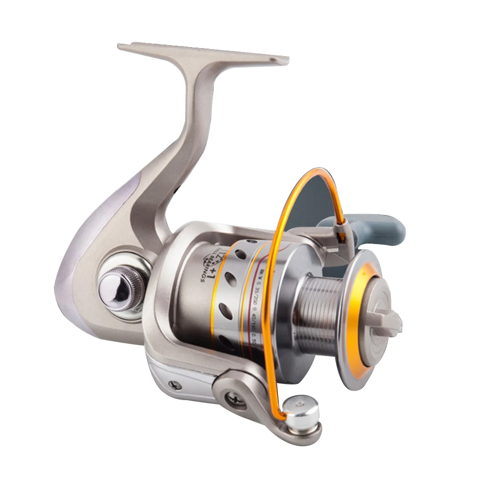 Fisheready Lightweight 4.7:1 Aluminum Alloy Sea Spinning Fishing Reels, Grey and gold
Fisheready Lightweight 4.7:1 Aluminum Alloy Sea Spinning Fishing Reels, Grey and gold