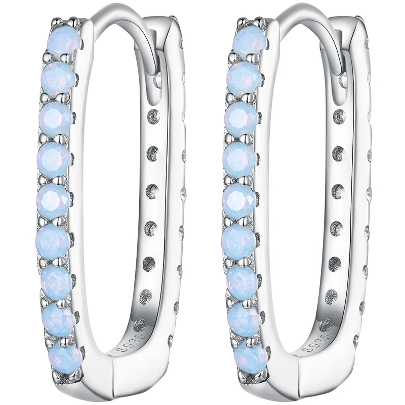 925 Sterling Silver Purple Zircon Ear Buckles Sparkle CZ Hoop Earrings for Women Birthday Gift Fine Jewelry
925 Sterling Silver Purple Zircon Ear Buckles Sparkle CZ Hoop Earrings for Women Birthday Gift Fine Jewelry