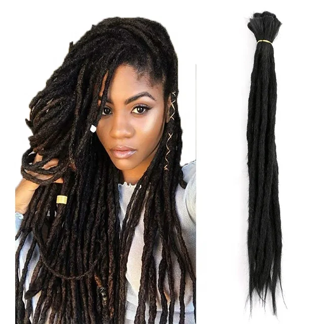 Synthetic Hair Extension 20 inch 10 gram Dread Locks colorful Crochet Braid Hair Faux Locs
Synthetic Hair Extension 20 inch 10 gram Dread Locks colorful Crochet Braid Hair Faux Locs