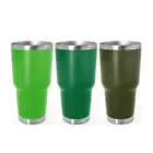 30oz Double Wall Travel Mug Stainless Steel Stemless Drinking Wine Tumbler Vacuum Insulated Coffee Cup