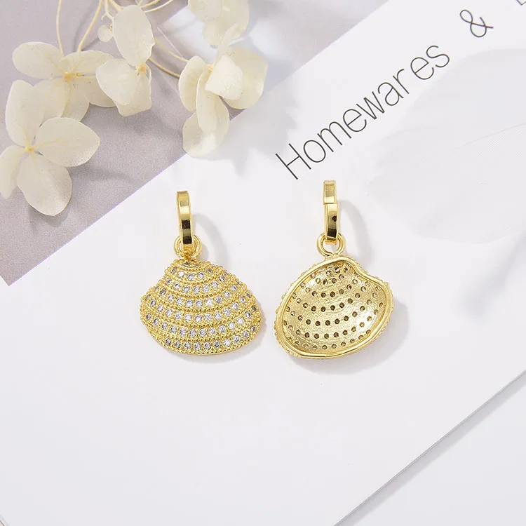 CZ8155 Fashion Zircon Micro Pave Shell Pendant Heart Mother Mary Shape Pendant For Girls
CZ8155 Fashion Zircon Micro Pave Shell Pendant Heart Mother Mary Shape Pendant For Girls
