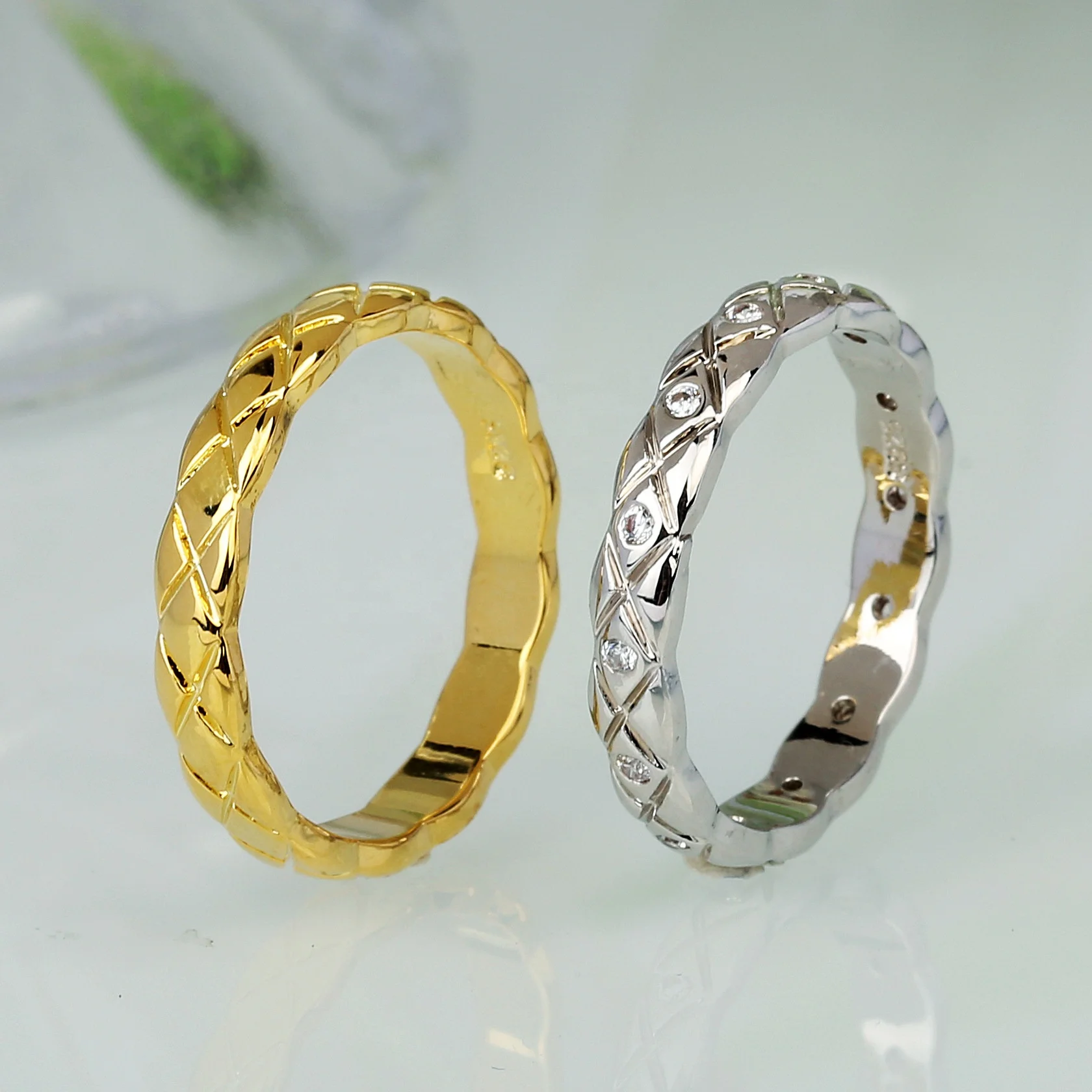 New Arrival Women's Ring Luxury Jewelry European and American Style Simple Gold-plated Couple Ins Tide Rhombus Wholesale, Picture shows
New Arrival Women's Ring Luxury Jewelry European and American Style Simple Gold-plated Couple Ins Tide Rhombus Wholesale, Picture shows
