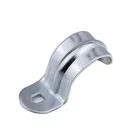 FH-1008A 28mm Outer diameter sliver lean tube support Cold-rolled Steel pipe clamp joint pipe fitting clip